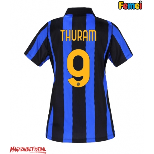 Inter Milan Marcus Thuram #9 Tricou Fotbal Replică 2026-27 Femei Acasa Inter Milan Marcus Thuram #9 Tricou Fotbal Replică 2026-27 Femei Acasa